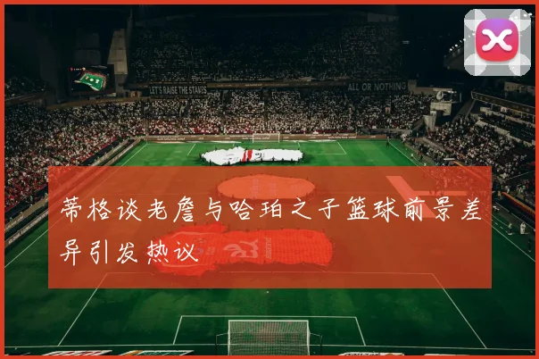 蒂格谈老詹与哈珀之子篮球前景差异引发热议